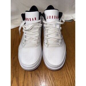 NIKE AIR JORDAN FLIGHT ORIGIN 4 WHITE-GYM RED-BLACK SZ‎ 13 [921196-101]